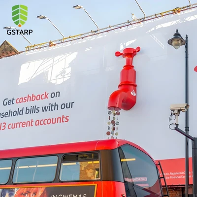 PVC 전면 조명 배너