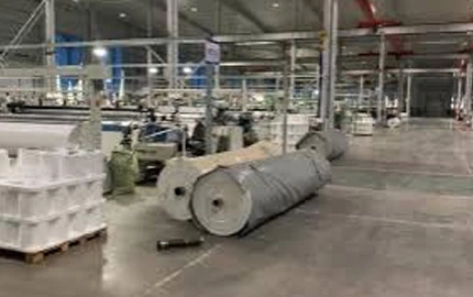 CO2 직조 기계 작업장