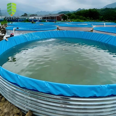 물고기 탱크 직물