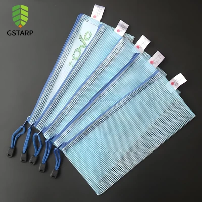 PVC 명확한 메쉬 가방 직물